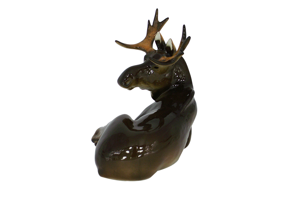 porcelain moose head
