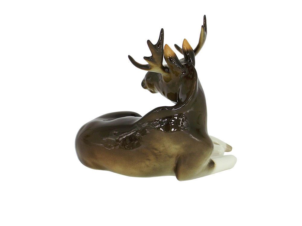 porcelain moose head