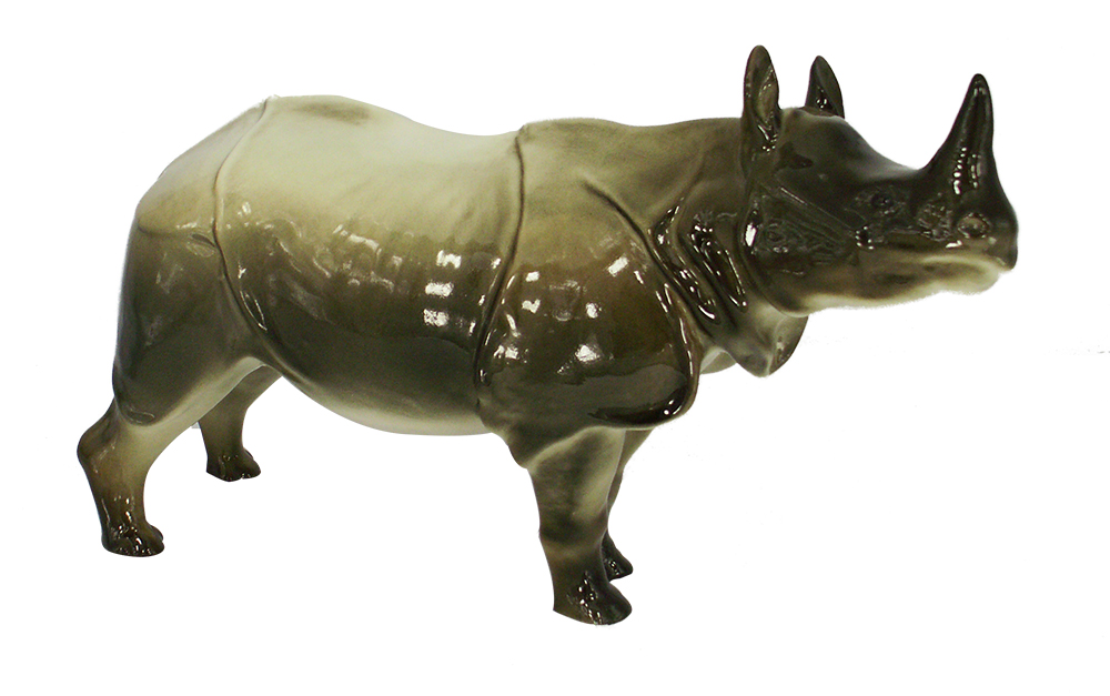 porcelain rhino