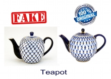 Imitation Fake Lomonosov Cobalt Net Porcelain