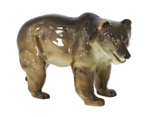 Brown Bear BIG Lomonosov Porcelain Figurine Brown Bear BIG Lomonosov Porcelain Figurine