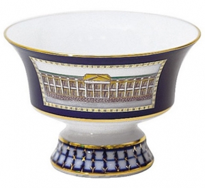 Lomonosov Imperial Porcelain Candy Vase Banquet Classic of Petersburg 10.8 fl.oz/320 ml Lomonosov Imperial Porcelain Candy Vase Banquet Classic of Petersburg 10.8 fl.oz/320 ml