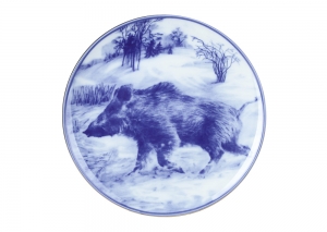 Decorative Wall Plate 2019 Year of PIG Wild Boar (2) 7.7 inches 195 mm Decorative Wall Plate 2019 Year of PIG Wild Boar (2) 7.7 inches 195 mm