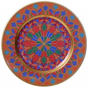 Decorative Wall Plate Mazarin Gothic #6 10.4 Decorative Wall Plate Mazarin Gothic #6 10.4