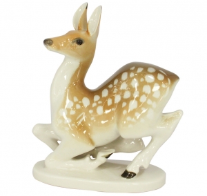 Deer Doe Lomonosov Imperial Porcelain Figurine Deer Doe Lomonosov Imperial Porcelain Figurine