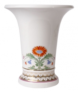 Flower Vase Empire Style Moscow River Lomonosov Imperial Porcelain