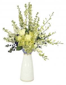 Flower Vase Youth Style Cobalt Net Lomonosov Imperial Porcelain Flower Vase Youth Style Cobalt Net Lomonosov Imperial Porcelain