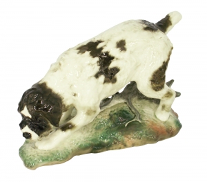 German Griffon Dog Lomonosov Imperial Porcelain Figurine German Griffon Dog Lomonosov Imperial Porcelain Figurine