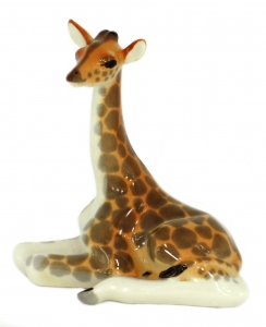 Giraffe Baby Figurine Lomonosov Porcelain 