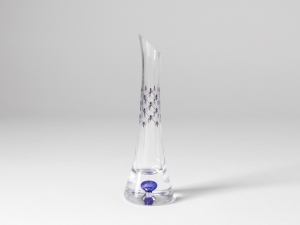 Imperial Porcelain Factory Glass Flower Vase Cobalt Net Imperial Porcelain Factory Glass Flower Vase Cobalt Net