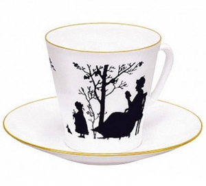 Lomonosov Imperial Porcelain Bone China Espresso Cup and Saucer Family Lomonosov Imperial Porcelain Bone China Espresso Cup and Saucer Family