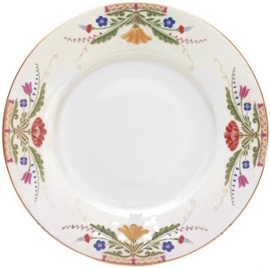 Lomonosov Imperial Porcelain Dinner Plate European Moscow River Flat 220 mm Lomonosov Imperial Porcelain Dinner Plate European Moscow River Flat 220 mm