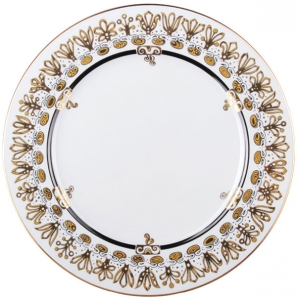 Lomonosov Porcelain Dinner Plate European-2 Russian Modern 10.6 Lomonosov Porcelain Dinner Plate European-2 Russian Modern 10.6