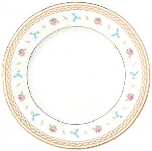Lomonosov Imperial Porcelain Dinner Plate Flower Waltz 7.9 Lomonosov Imperial Porcelain Dinner Plate Flower Waltz 7.9