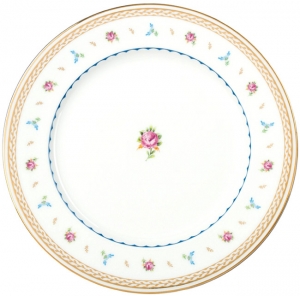 Lomonosov Imperial Porcelain Dinner Plate Flower Waltz 10.6 Lomonosov Imperial Porcelain Dinner Plate Flower Waltz 10.6