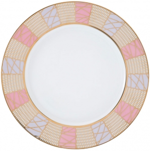 Lomonosov Porcelain Dinner Plate Frosty Fairytale 10.6 Lomonosov Porcelain Dinner Plate Frosty Fairytale 10.6