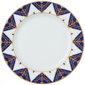 Lomonosov Imperial Porcelain Dinner Plate Kalevala 8.5 inches 215 mm