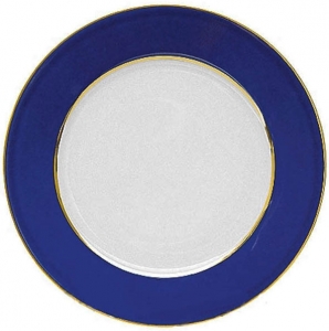 Lomonosov Porcelain Flat Dinner Plate European Classic of Petersburg 8.7 Lomonosov Porcelain Flat Dinner Plate European Classic of Petersburg 8.7