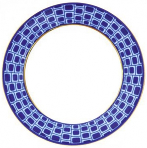 Lomonosov Imperial Porcelain Flat Plate Bridges of Saint-Petersburg Lomonosov Imperial Porcelain Flat Plate Bridges of Saint-Petersburg