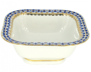 Lomonosov Imperial Porcelain Salad Bowl Cobalt Net (4 serv.) 23.7 fl.oz/700 ml Lomonosov Imperial Porcelain Salad Bowl Cobalt Net (4 serv.) 23.7 fl.oz/700 ml