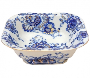 Lomonosov Imperial Porcelain Salad Bowl Singing Garden 6 serv. 50.7 oz/1500 ml Lomonosov Imperial Porcelain Salad Bowl Singing Garden 6 serv. 50.7 oz/1500 ml