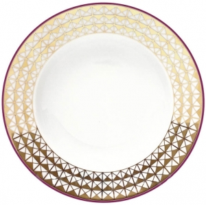 Lomonosov Imperial Porcelain Soup Plate European Moscow River 8.9 Lomonosov Imperial Porcelain Soup Plate European Moscow River 8.9