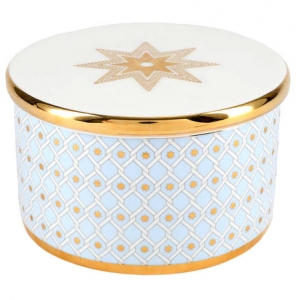 Lomonosov Porcelain Treasure Jewelry Box Azur Lomonosov Porcelain Treasure Jewelry Box Azur