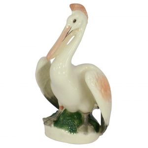 Pelican Bird Lomonosov Imperial Porcelain Figurine