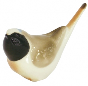 Redstart Bird Lomonosov Imperial Porcelain Figurine