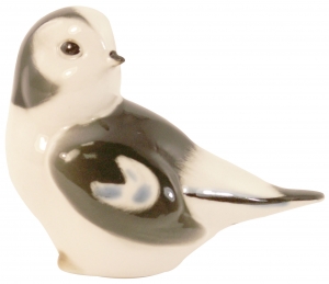 Snow Bunting Bird #1 Lomonosov Imperial Porcelain Figurine