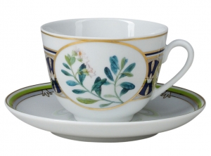 Lomonosov Imperial Porcelain Tea Cup Set Spring Foxberry 7.8 oz/230ml Lomonosov Imperial Porcelain Tea Cup Set Spring Foxberry 7.8 oz/230ml