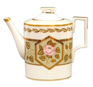 Lomonosov Imperial Porcelain Tea Pot Jade Background 20.3 fl.oz/600 ml Lomonosov Imperial Porcelain Tea Pot Jade Background 20.3 fl.oz/600 ml