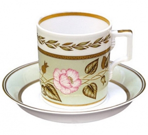 Lomonosov Imperial Porcelain Tea Set Cup and Saucer Jade #2 7.4 oz/220 ml Lomonosov Imperial Porcelain Tea Set Cup and Saucer Jade #2 7.4 oz/220 ml