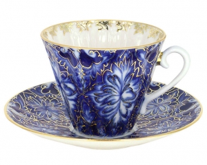 Lomonosov Imperial Porcelain Tea Set Cup and Saucer Radiant Heath Birds 7.95 oz/235ml Lomonosov Imperial Porcelain Tea Set Cup and Saucer Radiant Heath Birds 7.95 oz/235ml