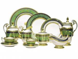 Lomonosov Imperial Porcelain Tea Set Gold 6/20 Lomonosov Imperial Porcelain Tea Set Gold 6/20