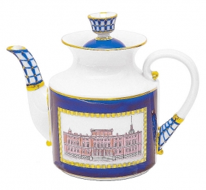 Lomonosov Imperial Porcelain Teapot 