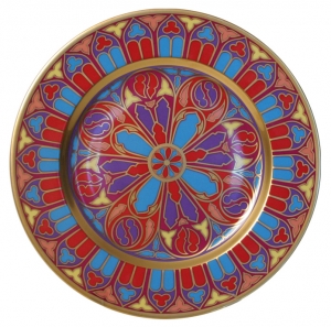 Decorative Wall Plate Mazarin Gothic #12 10.4 Decorative Wall Plate Mazarin Gothic #12 10.4