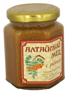 Eco Organic Natural Russian Siberian Honey with Rowanberry Eco Organic Natural Russian Siberian Honey with Rowanberry