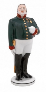 Lomonosov Porcelain Figurine Gogol Government Inspector MAYOR Lomonosov Porcelain Figurine Gogol Government Inspector MAYOR