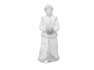 Lomonosov Porcelain Christmas New Year Figurine White Snow Maiden Lomonosov Porcelain Christmas New Year Figurine White Snow Maiden