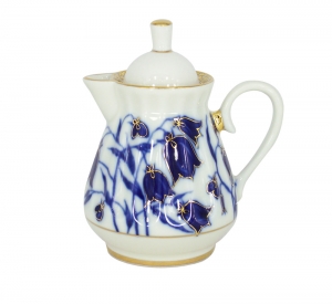 Lomonosov Porcelain Creamer Milk Jar BlueBells 7.4 oz/220 ml Lomonosov Porcelain Creamer Milk Jar BlueBells 7.4 oz/220 ml