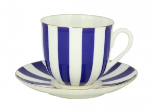 Lomonosov Porcelain Yes and No COBALT Bone China Espresso Coffee Cup and Saucer 6 oz/180 ml Lomonosov Porcelain Yes and No COBALT Bone China Espresso Coffee Cup and Saucer 6 oz/180 ml