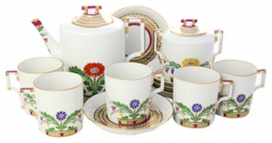 Lomonosov Porcelain Coffee Set Zamoskvorechye 6/20 