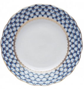 Flat Plate Tulip Cobalt Net 10.7 Flat Plate Tulip Cobalt Net 10.7