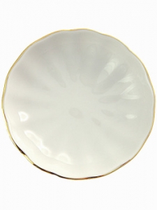 Imperial Porcelain Porcelain Jam Dish Tulip Snow White 3.9 Imperial Porcelain Porcelain Jam Dish Tulip Snow White 3.9