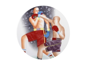 Decorative Wall Plate Summer Olympic Games Boxing 10.8 Decorative Wall Plate Summer Olympic Games Boxing 10.8
