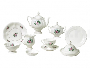 Lomonosov Porcelain Tea Set Natasha Bride 23 pcs Lomonosov Porcelain Tea Set Natasha Bride 23 pcs