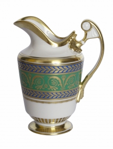 Lomonosov Imperial Porcelain Creamer Alexandria Golden 16.2 oz/480 ml Lomonosov Imperial Porcelain Creamer Alexandria Golden 16.2 oz/480 ml
