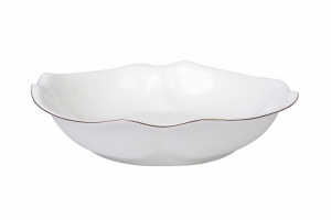 Porcelain Cake Сookie Biscuit Pastry Dish Natasha Golden Ribbon 8.5 Porcelain Cake Сookie Biscuit Pastry Dish Natasha Golden Ribbon 8.5