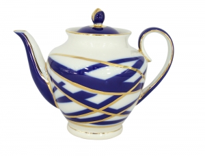 Lomonosov Imperial Porcelain Teapot Spring Cocoon 27 oz/800 ml Lomonosov Imperial Porcelain Teapot Spring Cocoon 27 oz/800 ml